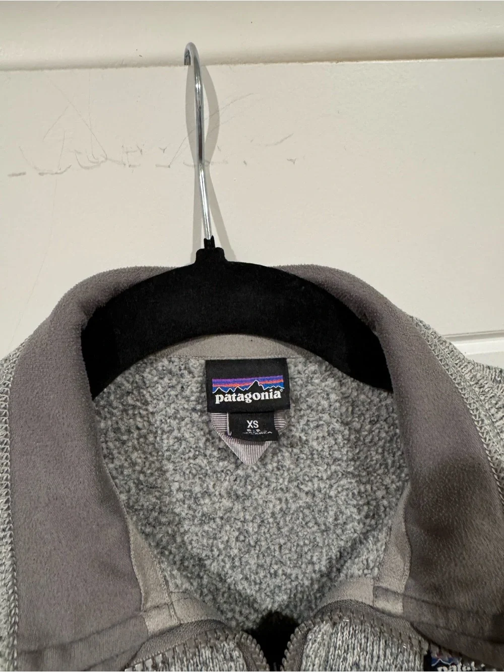 Patagonia Gray Heather Fleece Jacket